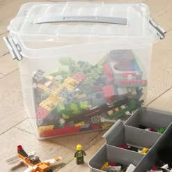 Förvaringslåda med insats och handtag 9L, Q-Line