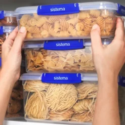 Förvaringslåda 3-pack 2,2L, Sistema