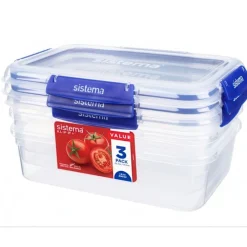 Förvaringslåda 3-pack 2,2L, Sistema