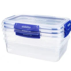 Förvaringslåda 3-pack 2,2L, Sistema