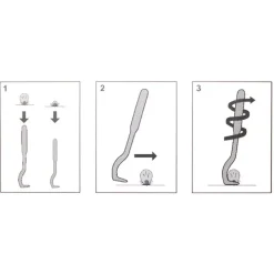 Fästingplockare 2-pack med fodral