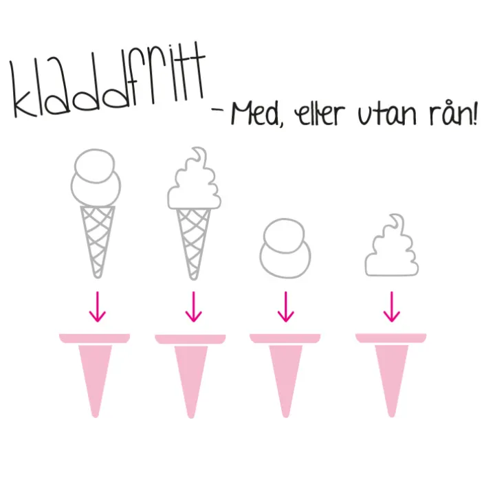 Glasshållare 2-pack