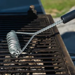 Grillborste i rostfritt stål
