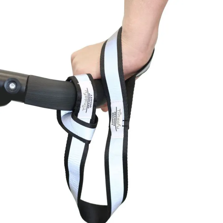 Handledsrem med reflex till barnvagn