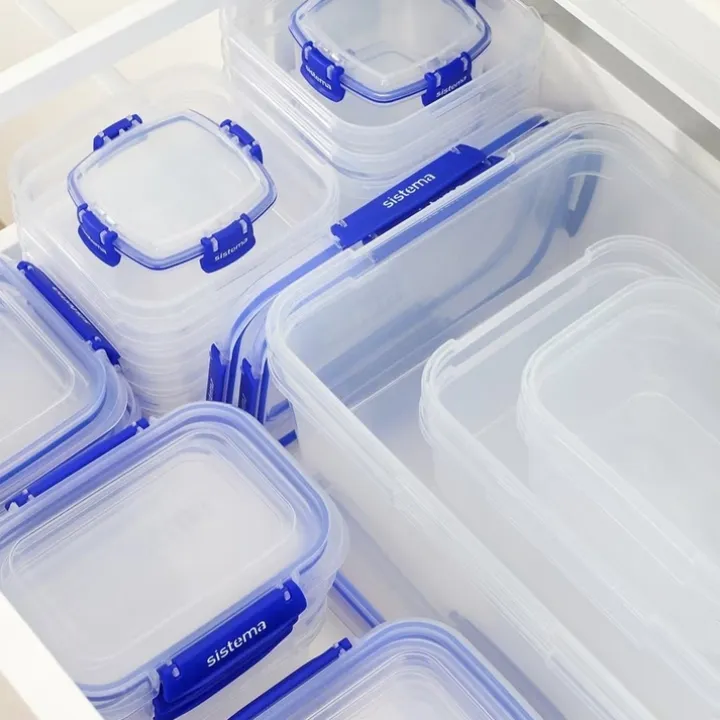 Hög förvaringsburk 0,9L, Sistema