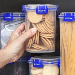 Hög förvaringsburk 0,9L, Sistema