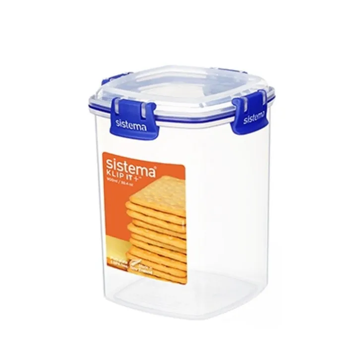 Hög förvaringsburk 0,9L, Sistema
