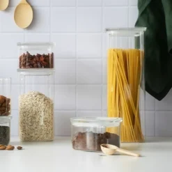 Hög glasburk 2,2L, Pebbly