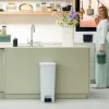 Hög pedalhink 40L, Brabantia, Ljusgrå