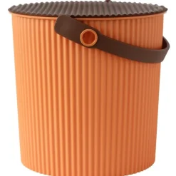 Hink med lock 10L, Omnioutil, Aprikos/Brun