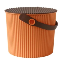 Hink med lock 8L, Omnioutil, Aprikos/Brun