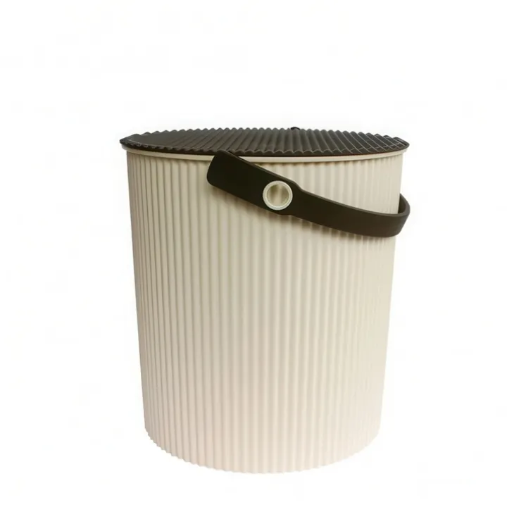 Hink med lock 20L, Omnioutil, Beige/Brun