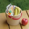 Hink med lock 4L, Omnioutil, Beige/Röd