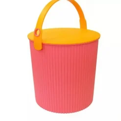 Hink med lock 20L, Omnioutil, Cerise/Orange