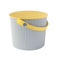 Hink med lock 10L, Omnioutil, Grå/Gul