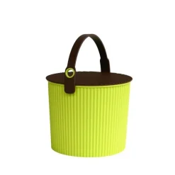 Hink med lock 8L, Omnioutil, Grön/Brun