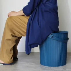 Hink med lock 20L, Omnioutil, Mörkblå