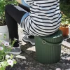 Hink med lock 20L, Omnioutil, Mörkgrön