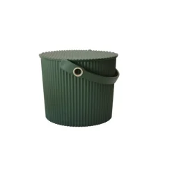 Hink med lock 8L, Omnioutil, Mörkgrön