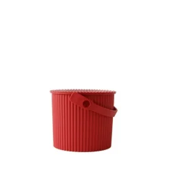 Hink med lock 4L, Omnioutil, Röd