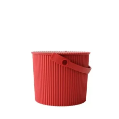 Hink med lock 8L, Omnioutil, Röd