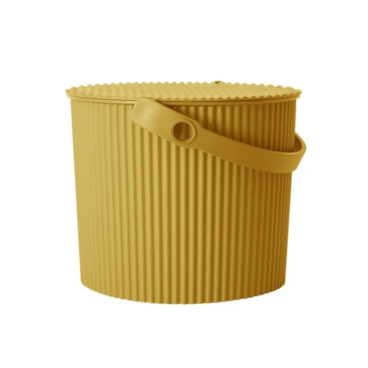 Hink med lock 8L, Omnioutil, Senapsgul