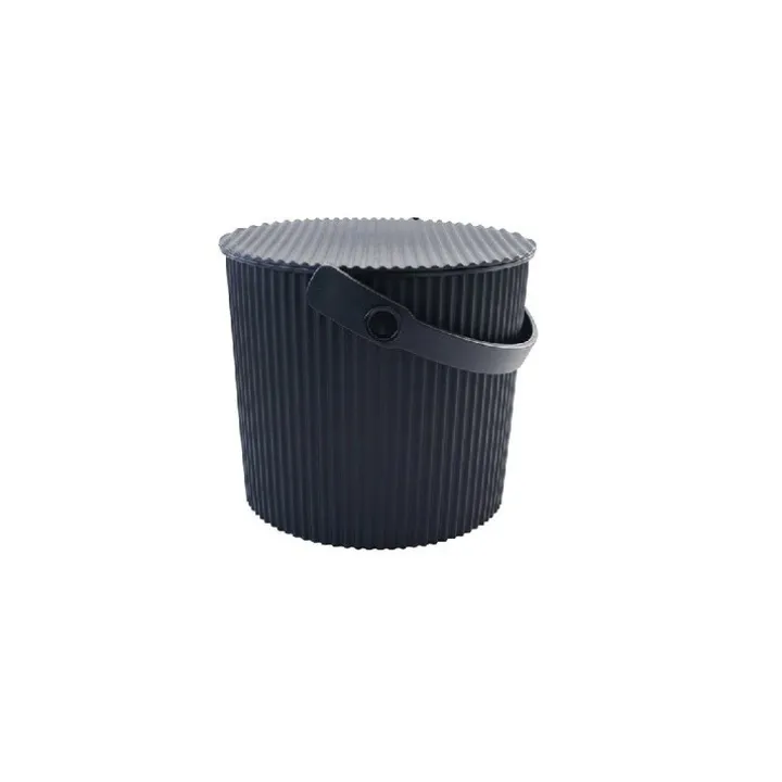 Hink med lock 10L, Omnioutil, Svart