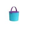 Hink med lock 8L, Omnioutil, Turkos/Lila