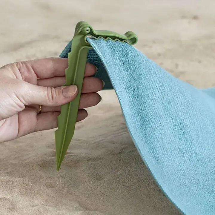 Hållare för strandhandduk, 4-pack
