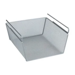 Hängande extra hylla i metall, 27,5x28x15cm