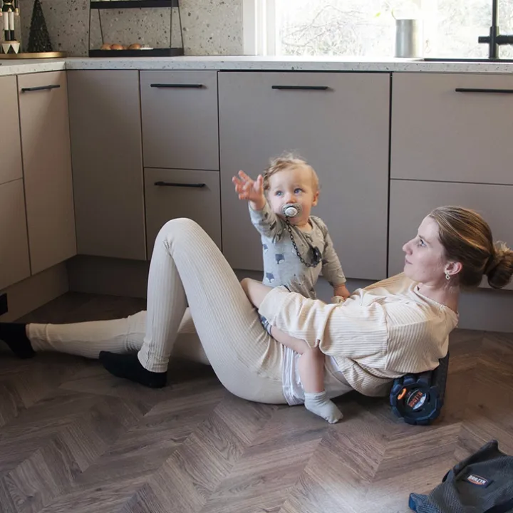 Hopfällbar foam roller
