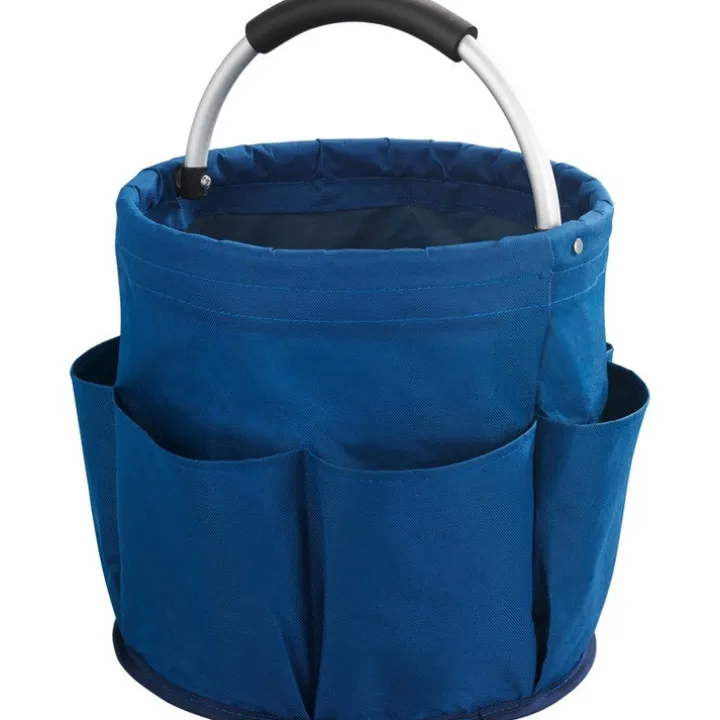 Hopfällbar korg med förvaringsfickor, 28cm
