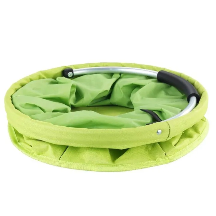 Hopfällbar korg med förvaringsfickor, 35cm