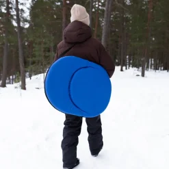 Hopfällbar stol med stoppad dyna