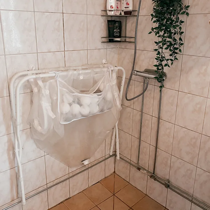 Hopfällbart badkar