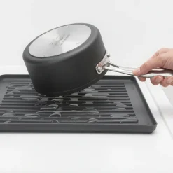 Hopfällbart diskställ, Brabantia, Mörkgrå