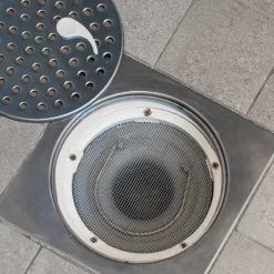 Hårfälla med golvbrunnsverktyg