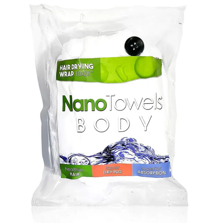 Hårhandduk i nanofiber