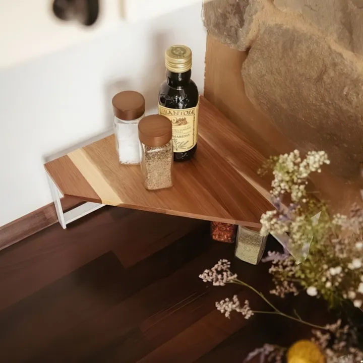 Hörnhylla till köksbänken, Wenko