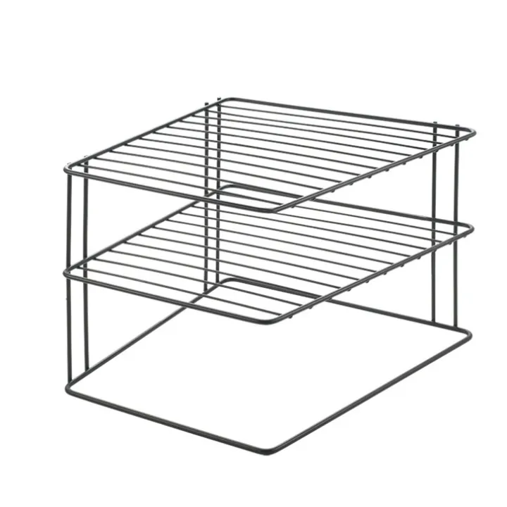 Insatshylla för hörn 2 plan, Metaltex