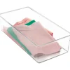 Insatslåda i plast, 30,5x15,2cm, iDesign