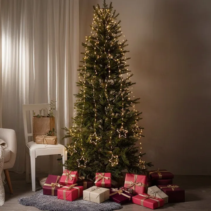 Julgransslinga med stjärnor