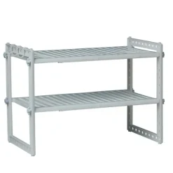 Justerbar förvaringshylla under diskbänk, 41-70cm