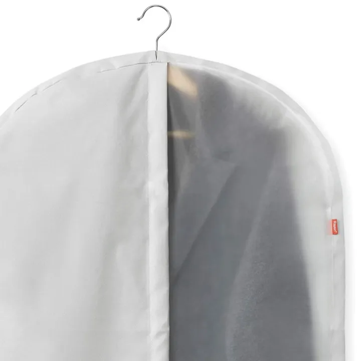 Klädpåse, 100 cm, Rayen premium, Ljusgrå