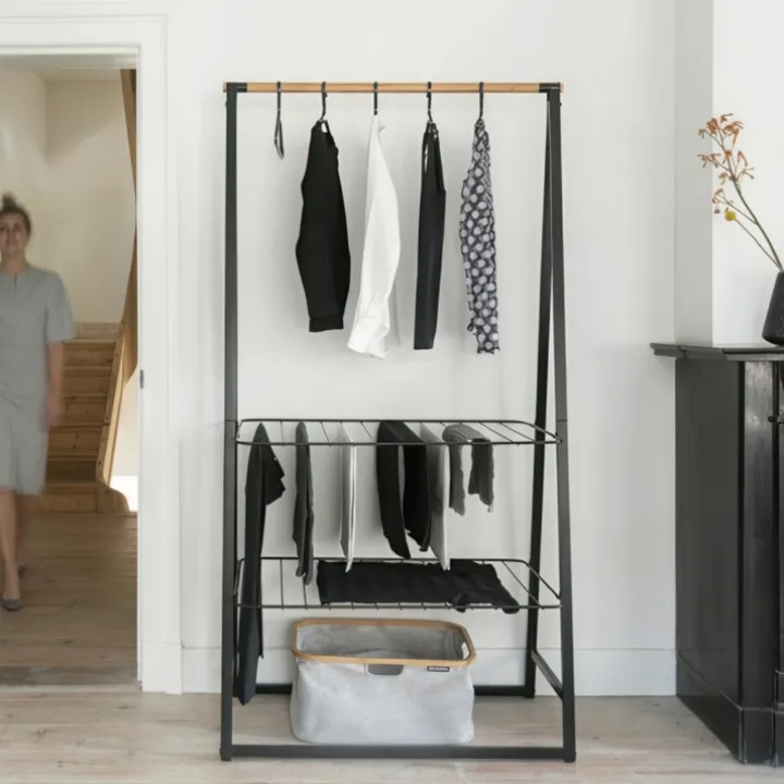 Klädställning med hyllor, Brabantia