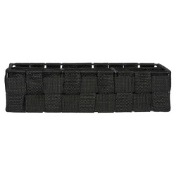 Korg med 4 fack, ADRIA, Liten, 17 x 26 x H6,5 cm, svart