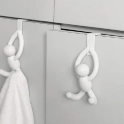 Krok till skåpdörr 2-pack, Buddy, Umbra