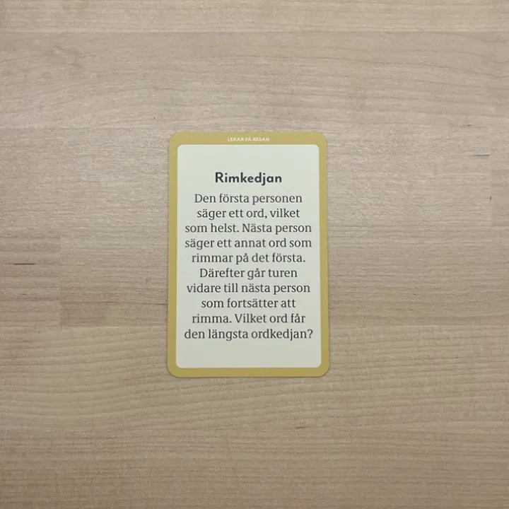Lekar på resan