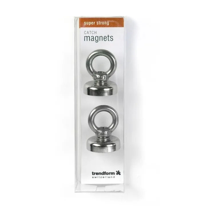 Liten magnet för magnetfiske, 2-pack