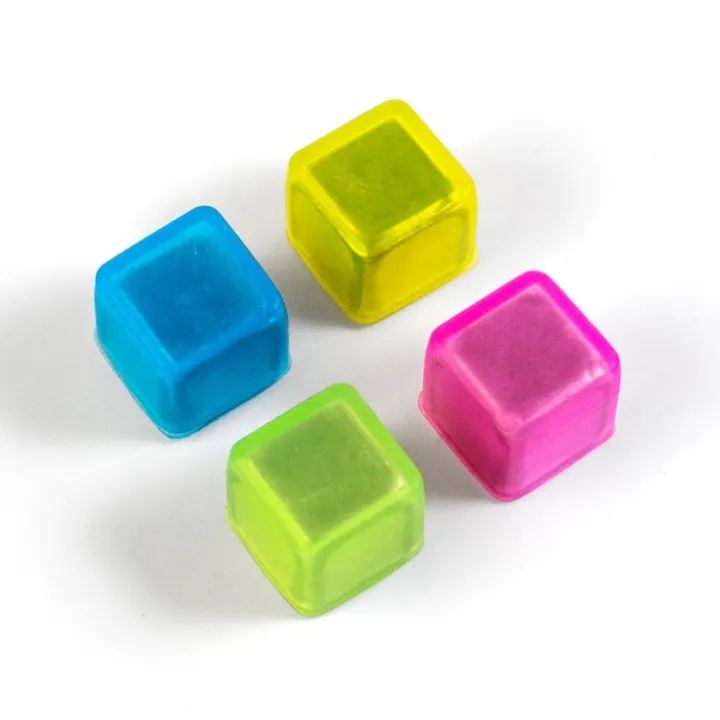 Liten magnet kub 4-pack, Färgmix